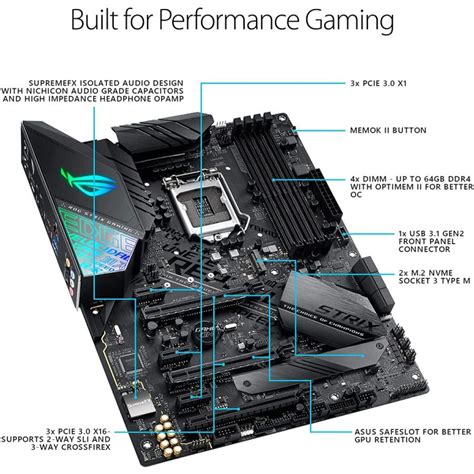 Asus Intel〓 Z390搭載 Lga1151対応マザーボード Rog Strix Z390 F Gaming【atx】 202008201722 パソコン専門店pc M 通販