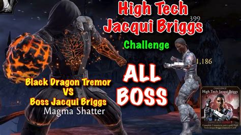 High Tech Jacqui Briggs Challenge All BOSS Gameplay Black Dragon