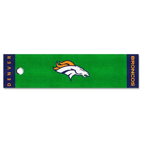 Officially Licensed Nfl Putting Green Mat Denver Broncos Hsn