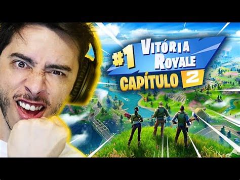 Minha Primeira Vit Ria Royale No Fortnite Cap Tulo Youtube