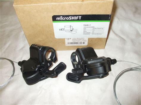 MicroShift TS39-7 Mezzo Thumb Tap 3x7 Speed Trigger Shifters | eBay