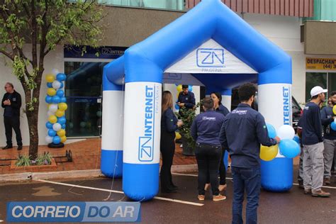 Inauguração ZN Internet em Maripá Eventos CORREIO DO AR