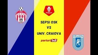 Fc Sepsi Osk Vs Fc Universitatea Craiova Superliga Playoff