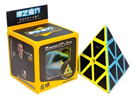 Cubo Rubik Piramide 3x3 Qiyi Fibra Carbono Pyraminx Original MercadoLibre