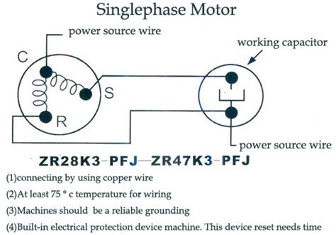 Copeland Scroll Single Phase Wiring Diagram Wiring Diagram