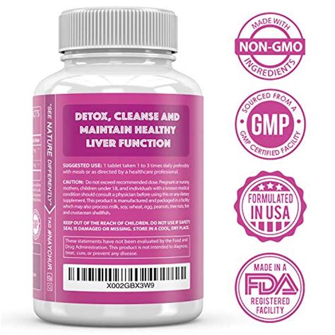 Milk Thistle Liver Cleanse Detox Cleanse Liver Support Cardo