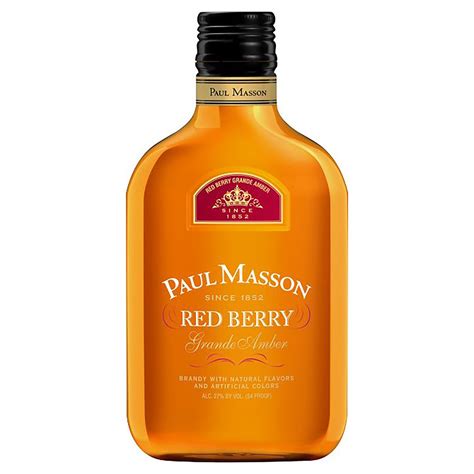 Paul Masson Red Berry Brandy 200 Ml Shipt