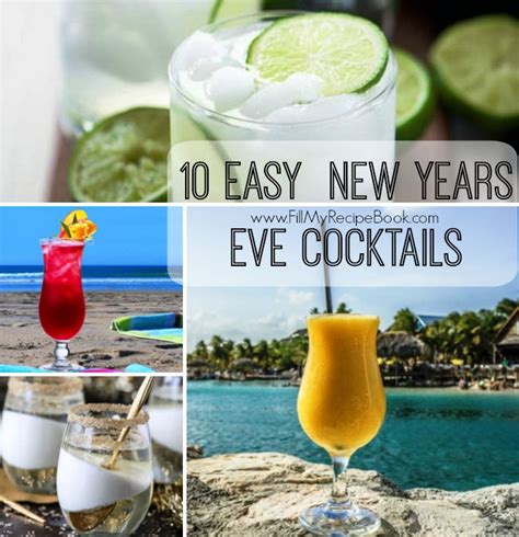 10 Easy New Years Eve Cocktails Fill My Recipe Book