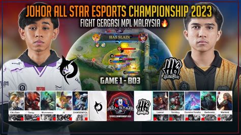 TODAK LANGGAR KING MPL MY S12 TODAK VS HOMEBOIS GAME 1 JOHOR ALL STAR