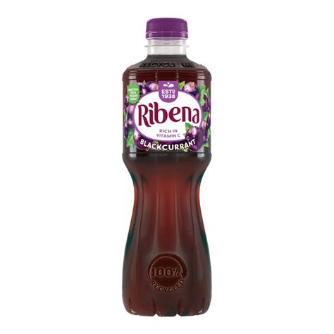 Ribena Blackcurrant Ready To Drink 500ml From Ocado