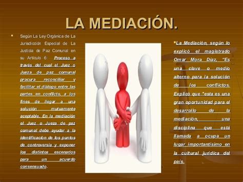 Diapositivas De La Conciliacion Y Mediacion