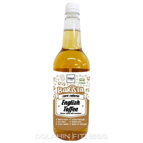 The Skinny Food Co Barista English Toffee Coffee Syrup 1 X 1l