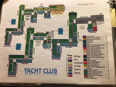 Disney Yacht Club Resort Map