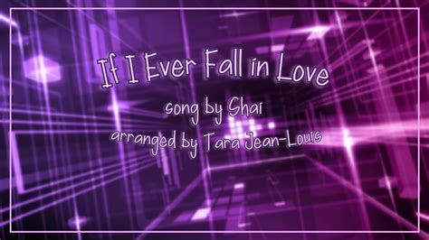 Cover If I Ever Fall In Love Shai Youtube