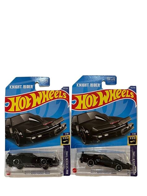 Hot Wheels Hw Screen Time Knight Rider K I T T Super Pursuit Mode Lot Of Ebay Knight