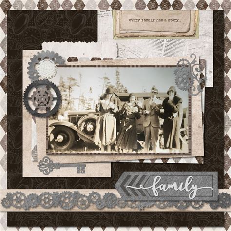 Digital Scrapbooking Layout Ideas For The Archivers™ Collection