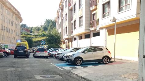 Un taxista de Poio atropella a un joven tras una discusión sobre