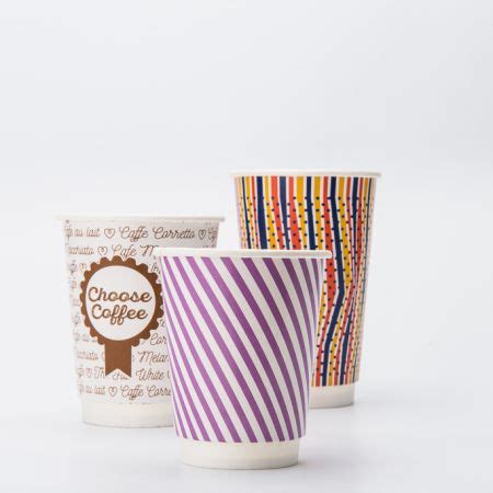 Custom Printed Double Wall Paper Cups Just Click Printing Company Poole