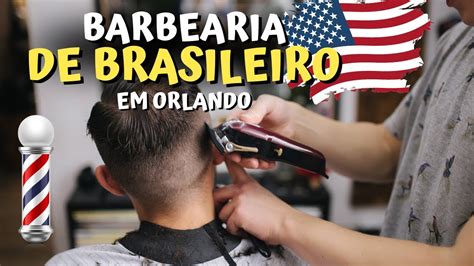 Descobri Uma Barbearia Brasileira Em Orlando Vlog Nicolas Miranda