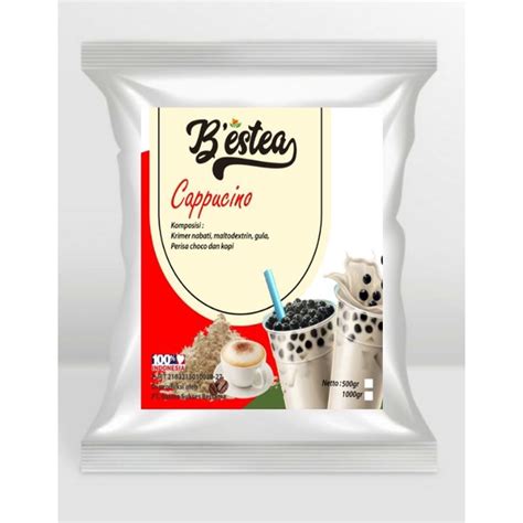 Jual Bubuk Minuman Cappucino Kg Bestea Powder Drink Shopee Indonesia