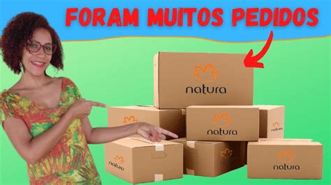 Abertura De Caixa Natura Muitos Pedidos Nesse Ciclo Youtube