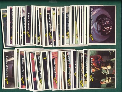 Lot Detail 1976 Topps Star Trek Complete Set W Stickers