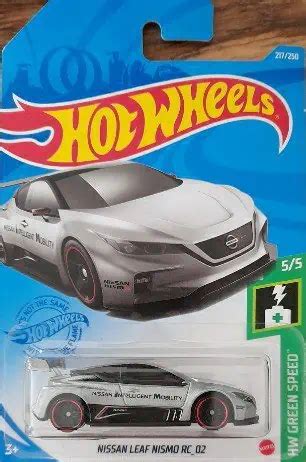 Hot Wheels Green Speed Nissan Leaf Nismo RC Universo Hot Wheels