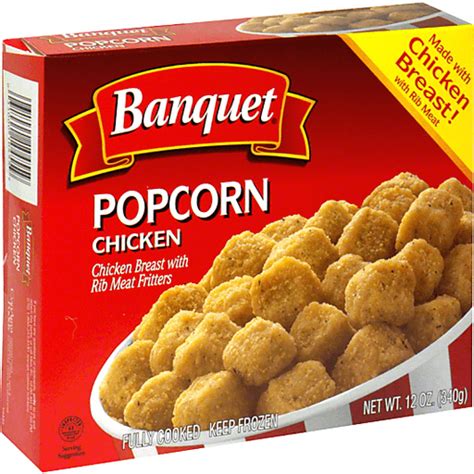 Banquet Popcorn Chicken Meals And Entrees Rons Supermarket