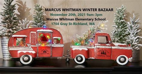 Marcus Whitman Elementary School Bazaar Tickets | Marcus Whitman ...