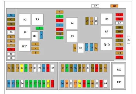 Mercedes Benz Vito Viano W639 2003 2014 Caja De Fusibles