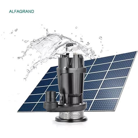 24v Solar Dc Submersible Water Pump Big Flow Water Pumps For Pond