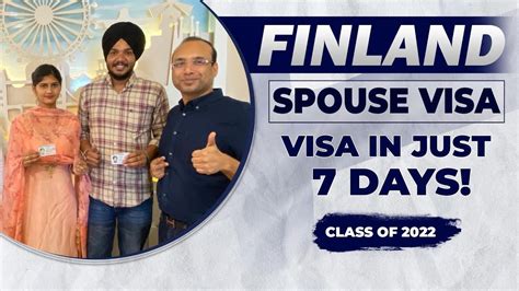 Finland Study Spouse Visa In Just Days Youtube