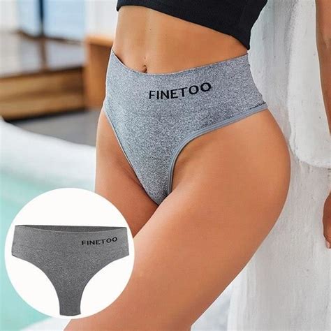 FINETOO culotte string moulante pour femmes sous vêtements moulants couleurs Lingerie Sexy