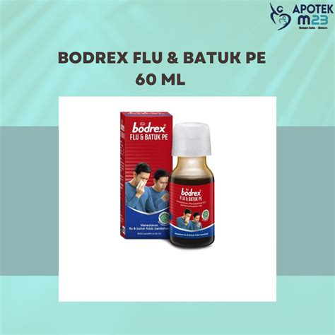 Jual Bodrex Syrup Flu Batuk Pe Ml Shopee Indonesia