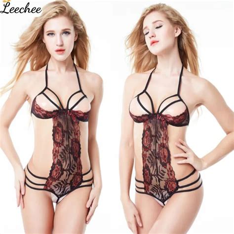 Leechee Women S Hot Sexy Lingerie Open Hips Three Erotic Underwear