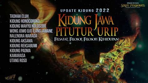 Album Kidung Jawa Pitutur Urip Filosofi Falsafah Hidup Orang Jawa