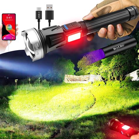 Infinity X1 Dual Power Rechargeable Flashlight 5000 Lumens