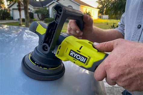 Ryobi V One Pulidora De Doble Acci N Inal Mbrica De Velocidad