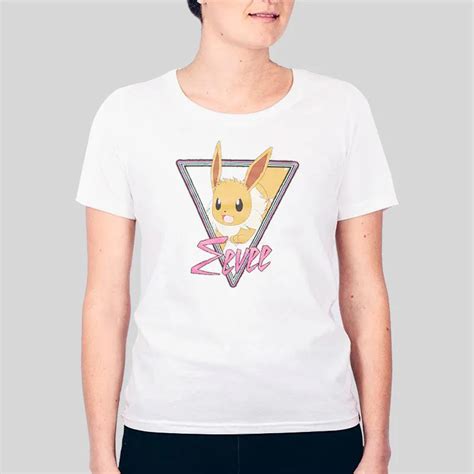 Pokemon Triangle Eevee T Shirt Hotter Tees