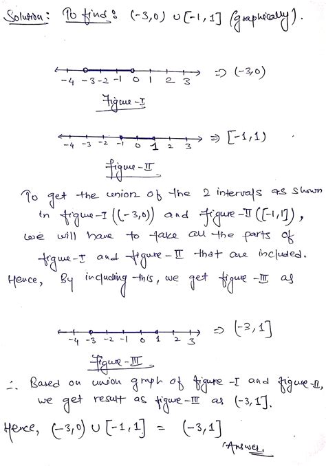 Solved Use Graphs To Find The Set Use Graphs To Find The Set 30