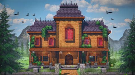 A Haunted Mansion i made : r/Minecraft