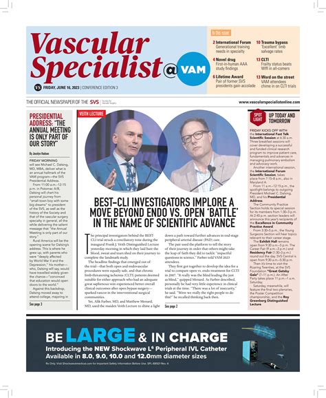 Vascular Specialist@VAM–Conference Edition 3 by BIBA Publishing - Issuu