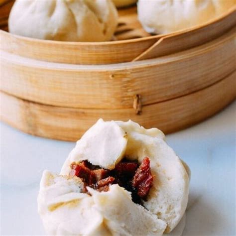 Steamed Bbq Pork Buns Char Siu Bao Recipe The Woks Of Life