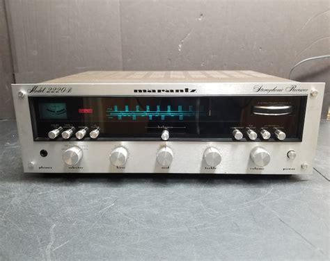 Vintage Marantz Stereophonic Receiver Model 2220B Working Etsy