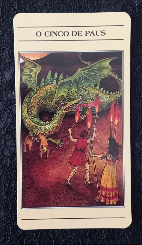 Cinco De Paus Tarot Significado Conselho De Amor E Sa De