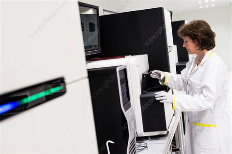 Automated Dna Sequencing Stock Image C0301781 Science Photo Library