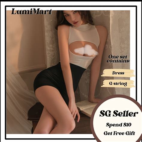 SG Stock Sexy Lingerie Women Erotic Wear Role Play OL Secretary Office