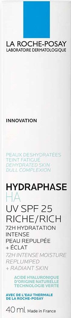 La Roche Posay Hydraphase HA Богат хидратиращ крем SPF 25 40 ml