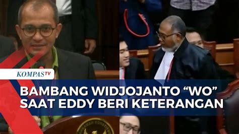 Anggota Tim Hukum AMIN Walk Out Saat Eddy Hiariej Berikan Keterangan Di