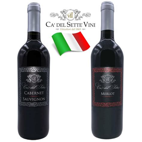 Vinho Italiano Ca Del Sette Ml Shopee Brasil